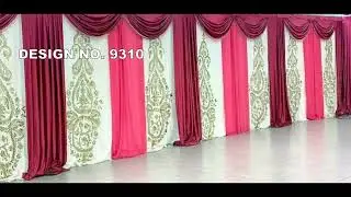 Tent Decor Fabrics: Standout Colors & Finishes for Indian Weddings call now 9924799905