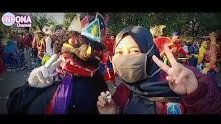 kesenian indramayu, show reog bangkir