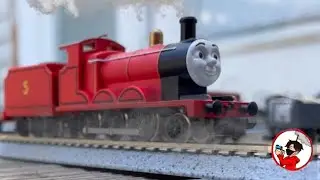 TOMIX N Gauge James The Red Engine: Unboxing, Review, First Run