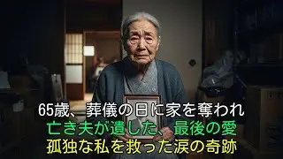【実話】「あんたは用済み」夫の葬儀後に家を奪われ物置に追いやられた65歳の私。家政婦扱いの地獄から私を救った、亡き夫の“最後の愛”と義両親への静かな裁き