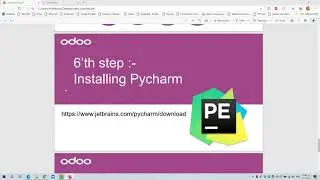 Odoo 13 on Windows 10 Tutorials -07