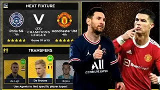 DLS 22 | PSG vs Manchester Utd | UCL | Dream League Soccer 22 Gameplay #dls22 #DreamLeaguesoccer2022