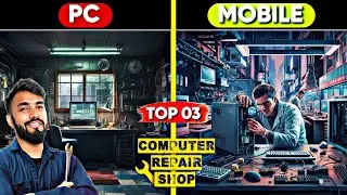 TOP 03 BEST COMPUTER REPAIR SHOP SIMULATOR 🥳 GAME FOR MOBILE | COMPUTER REPAIR SHOP DOWNLOAD ANDROID