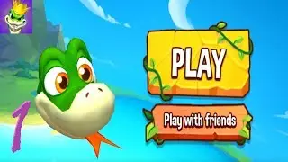 Snake Rivals : Gameplay Walkthrough Part 1 - Little snake (iOS, Android)