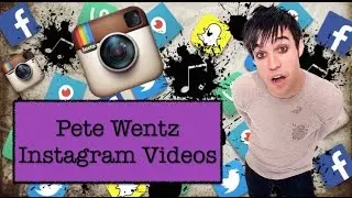 Pete Wentz Instagram Videos (Fall Out Boy)