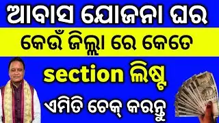 Aawas Yojana section list//PM aawas Yojana 2026//Pradhan mantri aawas Yojana list