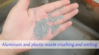 Aluminum and plastic waste crushing and sorting,Aluminum and plastic waste recycling machine