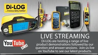 Di-LOG LIVE - DL911x Series 18th Edition Multifunction Tester live demonstration