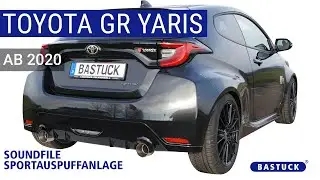Sportauspuffanlage | Toyota GR Yaris ab 2020 | BASTUCK