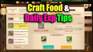YULGANG Global Craft Food & Daily Extra EXP Tips