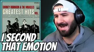 FIRST TIME HEARING Smokey Robinson and the Miracles - I Second That Emotion | REACTION!