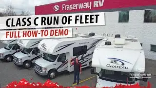 Fraserway RV Rentals: Class C Run of Fleet (ROF) Complete How-To Demo