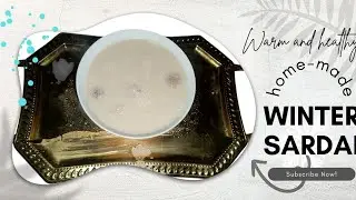 Traditional Hot Sardai for Strength & Energy | Winter Super Drink