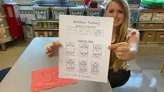 How to Draw a Hiding Turkey!