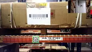 [View from drone] Fully Autonomous Drone with automated Barcode Scanning for inventory stocktaking
