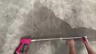 High-Quality Stainless Steel Pressure Washer Extension Wand with Quick