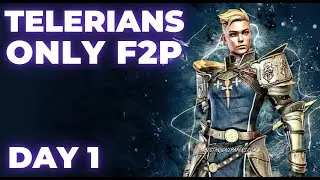 Telerians Only - First Shard Pull Luck ! - Amazing Perception Luck - Progressing Nicely
