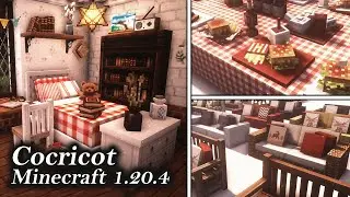 BEST Furniture Mod for Minecraft 1.20.4 | Minecraft Cocricot Review & Showcase