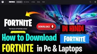 How to download or install Fortnite in PC or Laptop | Fortnite download kaise kare |  Download LINK
