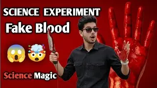 how to make fake blood at home 🩸😱 | घर पर बनाओ ऐसा Fake Blood जिसे देखकर सब डर जाएँगे 😳🤯|