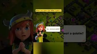 When You Open COC After 1 Year🥺 #coc #shorts