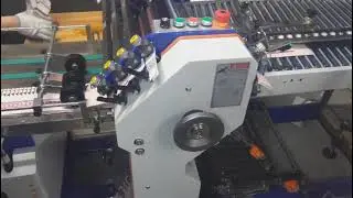 Leaflet Commercial Paper Folding Machine with Buckle Folded Leaflets