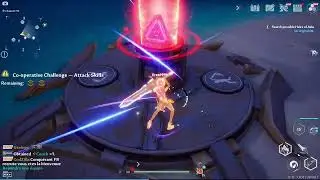 How To Solo Beat Co-operative Challenge - Attack Skills :Tower of Fantasy