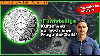 Ethereum Kurs Prognose - ETH Elliott Wellen Chart Analyse