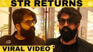 Simbu - New look And Mass Returns | new Getup For Maha Manadu ? STR | #Simbu #Str |Latest Tamil News