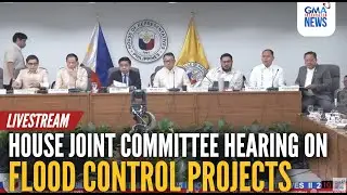LIVE - House joint committee hearing on flood control projects (Sep. 2, 2025) | GMA Integrated News