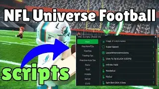 NFL Universe Script 🔥 | Auto Farm, Auto Aim, Boost Speed & More! 🏈⚡