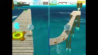 Rolling Balls Sea Race 🕹️ GAME PLAY 6 #games #gameplay #ROLLING BALL