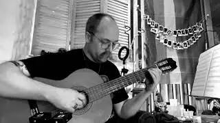 La Vie en Rose solo acoustic guitar cover