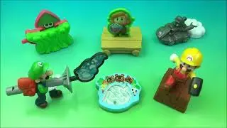 2021 NINTENDO SWITCH BURGER KING VIDEO GAME SET OF 6 COLLECTIBLES VIDEO REVIEW