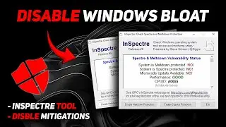 Мгновенное повышение FPS путем отключения скрытых настроек Windows (исправление Spectre/Meltdown)
