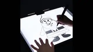 A3 Tracing Board LED Light Pad 7mm Thin Drawing Board with 6 Colors Continuous Dimming Pen