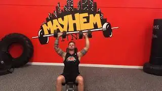 DB Arnold Press | Demonstration \\ Mayhem Fitness
