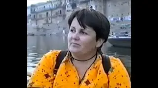 Elizabeth takes her friends through the streets of Varanasi and down to the Ganges River.