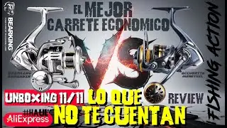 🎣🐻👑 LOS MEJORES CARRETES Baratos de AliExpress -20&euro; DEMOSTRADO #AliExpress #AliExpressHaul #fishing