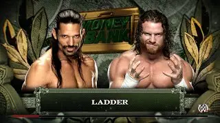 WWE 2k16 Личное первенство по правилам Ladder бой между Adam Rose - Murphy