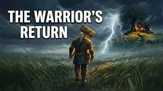 The Lone Warrior Returns | Storm Ambience & Medieval Fantasy