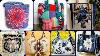 Most Beautiful Denim 80 +Design & styles #trending Different Fabric Bags Ideas 2025