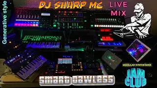 Mix 36 Jam Club  - smart dawless MPC ONE Roland ACB modeled analog modular live quick mix DJSharpMC