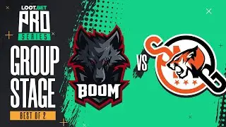 BOOM vs Team SMG Game 1 - Pro Series 6 SEA: Group Stage w/ Ares & Danog