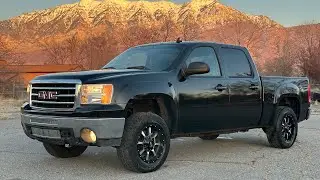 GMC Sierra SLE 2013 года выпуска, пробег 91 тыс. миль, полный привод, двигатель 5.3 LS.
