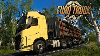 Брёвна в Финляндию. Арвидсъяур - Торнио ➣ Euro Truck Simulator 2. #736