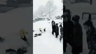 This is Pakistan. #pakistan #snow #snowfall 2023
