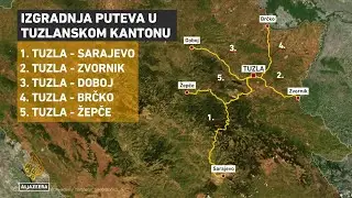 (De)blokada Tuzlanskog kantona: Traži se izgradnja autoputa i brzih cesta