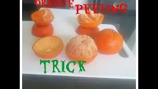 Peel an orange easily.kitchen hack