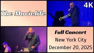251220 The Movielife - Full concert (9 songs) live @ Brooklyn Paramount, NYC 4K Fancam